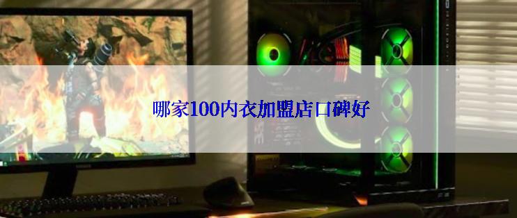  哪家100内衣加盟店口碑好