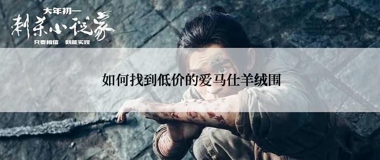  如何找到低价的爱马仕羊绒围