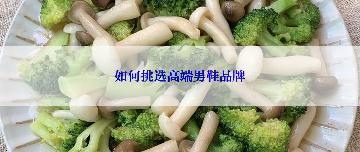如何挑选高端男鞋品牌