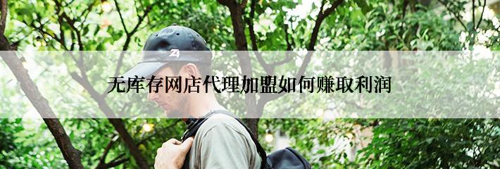 无库存网店代理加盟如何赚取利润
