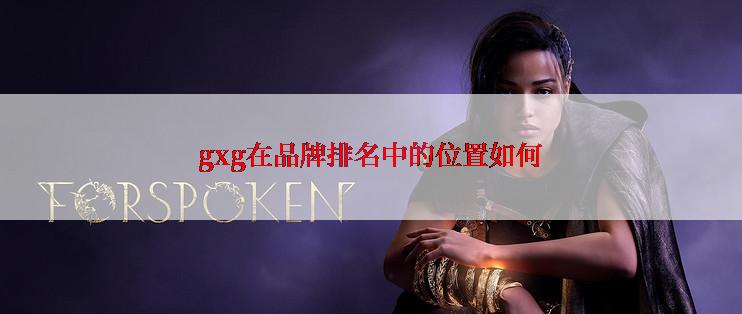 gxg在品牌排名中的位置如何