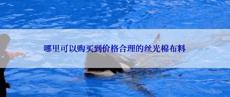 哪里可以购买到价格合理的丝光棉布料