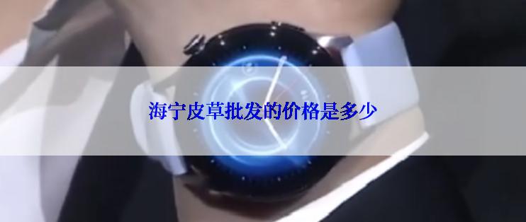 海宁皮草批发的价格是多少