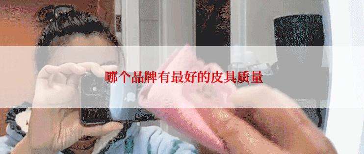  哪个品牌有最好的皮具质量
