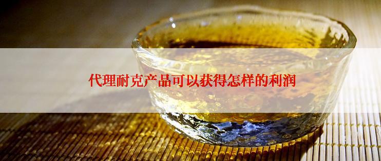  代理耐克产品可以获得怎样的利润