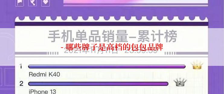 - 哪些牌子是高档的包包品牌