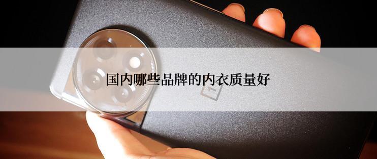 国内哪些品牌的内衣质量好