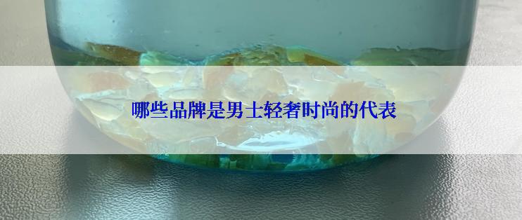 哪些品牌是男士轻奢时尚的代表