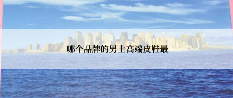  哪个品牌的男士高端皮鞋最