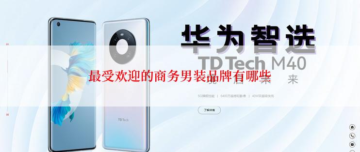 最受欢迎的商务男装品牌有哪些