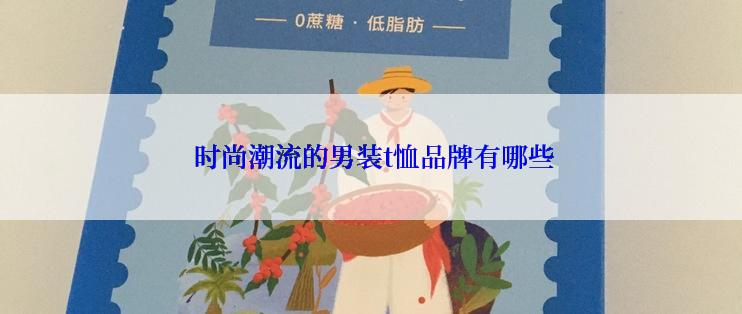 时尚潮流的男装t恤品牌有哪些