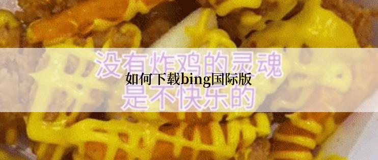 如何下载bing国际版