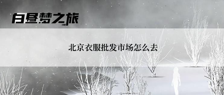  北京衣服批发市场怎么去