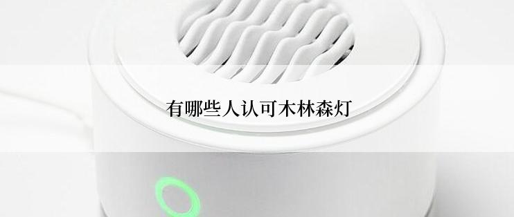  有哪些人认可木林森灯