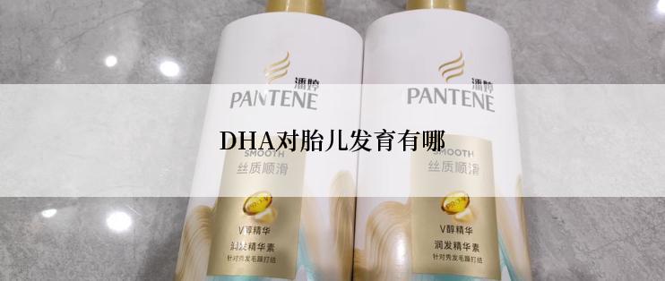 DHA对胎儿发育有哪