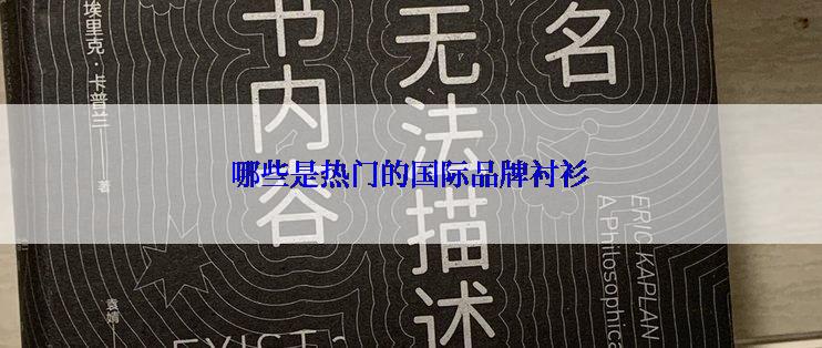 哪些是热门的国际品牌衬衫
