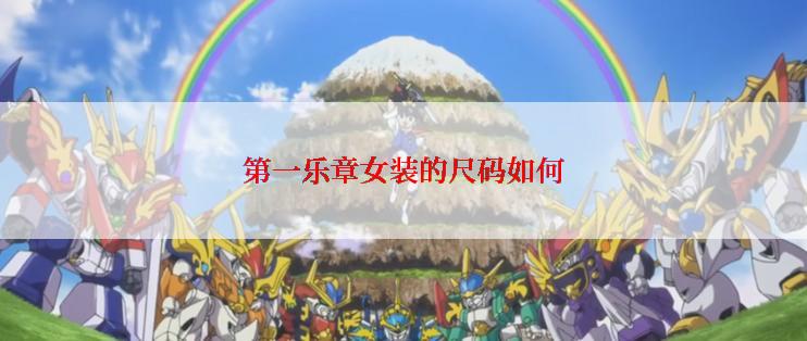 第一乐章女装的尺码如何
