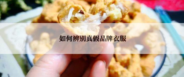 如何辨别真假品牌衣服