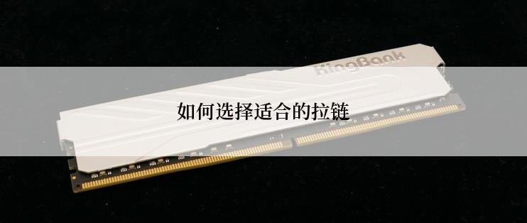 如何选择适合的拉链