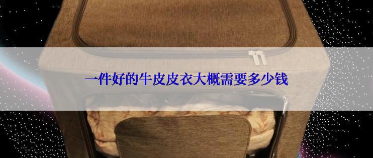 一件好的牛皮皮衣大概需要多少钱