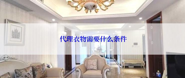  代理衣物需要什么条件