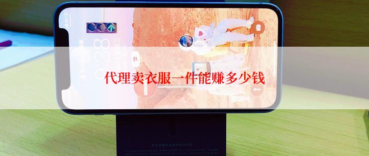 代理卖衣服一件能赚多少钱