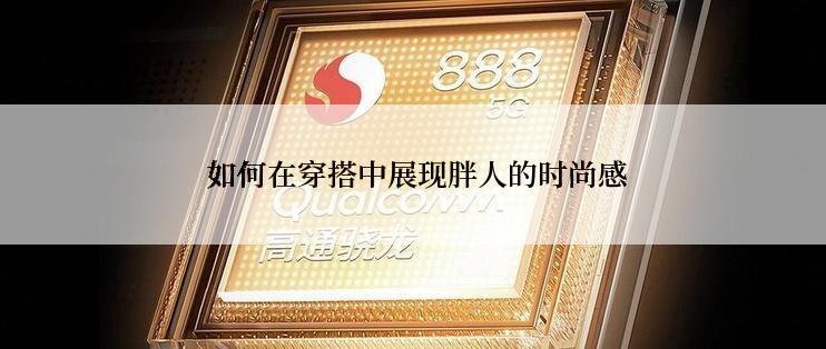  如何在穿搭中展现胖人的时尚感