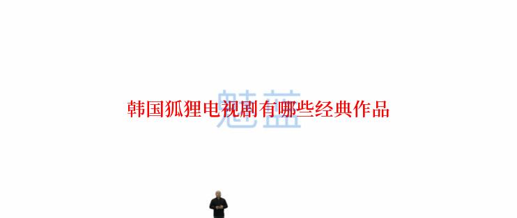 韩国狐狸电视剧有哪些经典作品