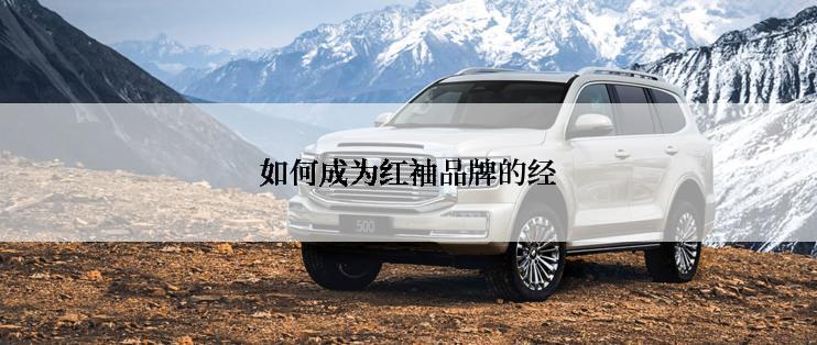 如何成为红袖品牌的经