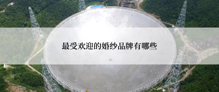 最受欢迎的婚纱品牌有哪些