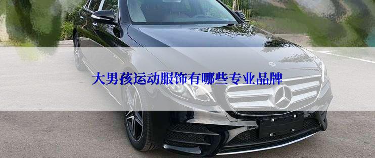 大男孩运动服饰有哪些专业品牌