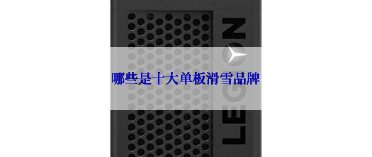 哪些是十大单板滑雪品牌