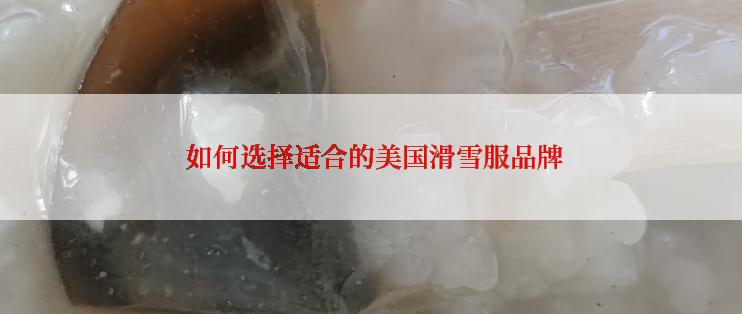  如何选择适合的美国滑雪服品牌