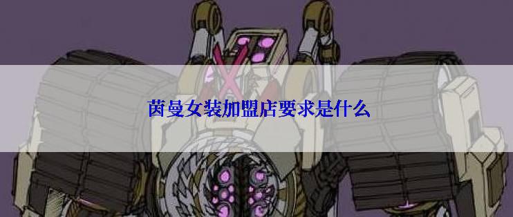  茵曼女装加盟店要求是什么