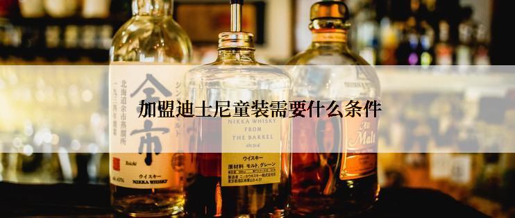 加盟迪士尼童装需要什么条件