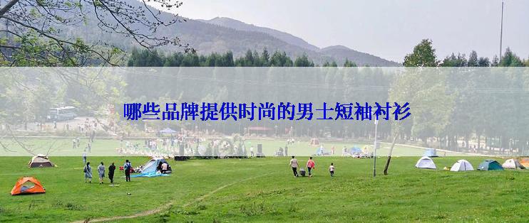  哪些品牌提供时尚的男士短袖衬衫