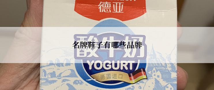 名牌鞋子有哪些品牌