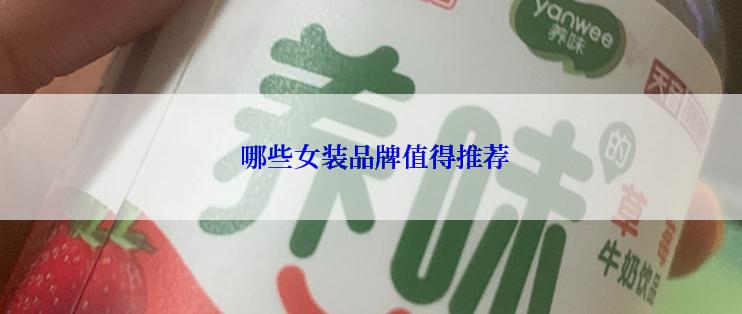  哪些女装品牌值得推荐