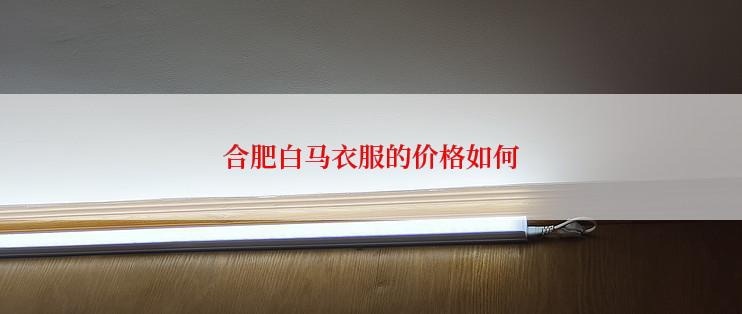 合肥白马衣服的价格如何
