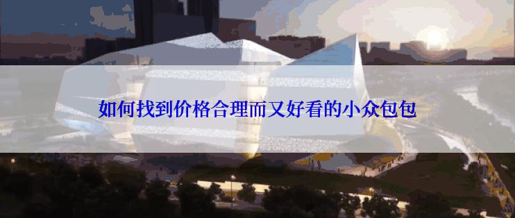 如何找到价格合理而又好看的小众包包