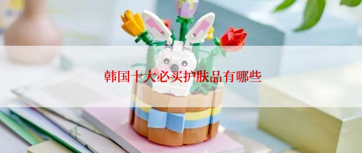  韩国十大必买护肤品有哪些