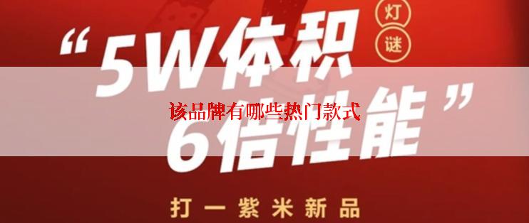 该品牌有哪些热门款式