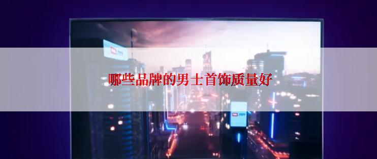  哪些品牌的男士首饰质量好
