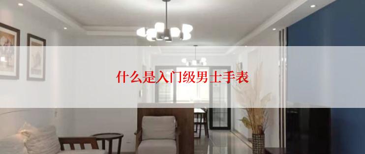 什么是入门级男士手表