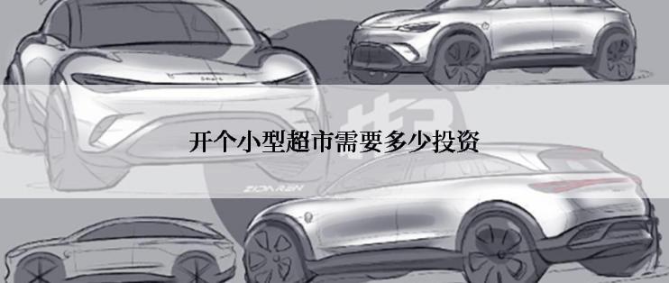 开个小型超市需要多少投资