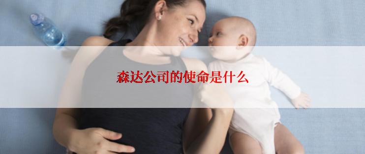 森达公司的使命是什么