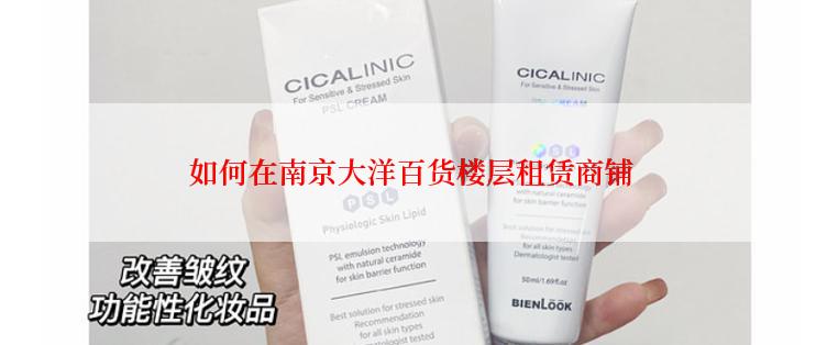  如何在南京大洋百货楼层租赁商铺