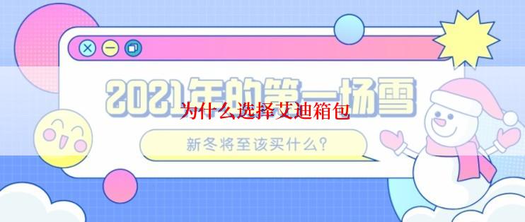  为什么选择艾迪箱包