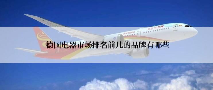  德国电器市场排名前几的品牌有哪些