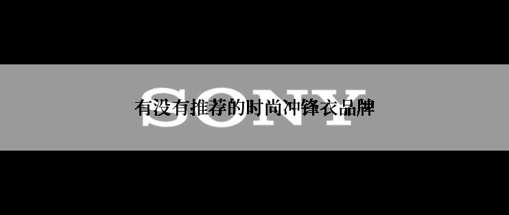 有没有推荐的时尚冲锋衣品牌